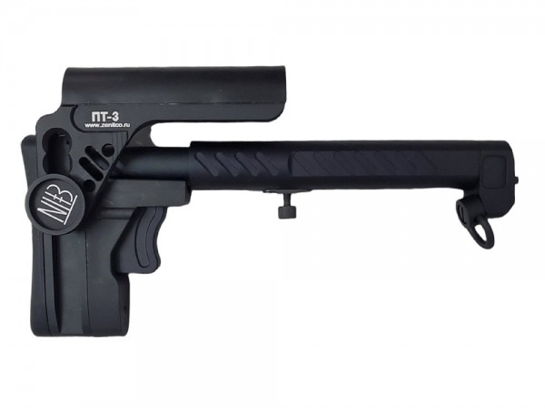 5KU PT-3 AK Telescopic Folding Stock for E&L  AK (Black)