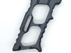 TD Style HALO MiniVert CNC Foregrip (Keymod / M-Lok) (Black)