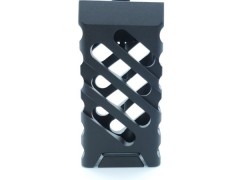 Viking Style Ultralight CNC 45ÃÂÃÂ° Cut Foregrip (Keymod) (Black)