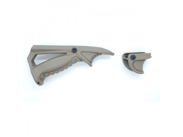 FAB Style PTK Ergonomic Pointing grip & VTS Grip (Tan)