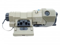 MAWL-C1+ Style Tactical Light with Red VIS Tan