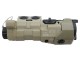 MAWL-C1+ Style Tactical Light with Green VIS Tan