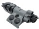 MAWL-C1+ Style Tactical Light with Green VIS Gray