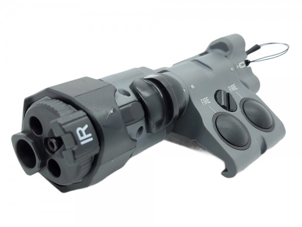 MAWL-C1+ Style Tactical Light with Green VIS Gray