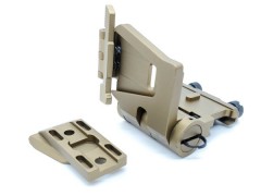 SOTAC WILCX Style Side Filp Mount with Riser (Left) Tan