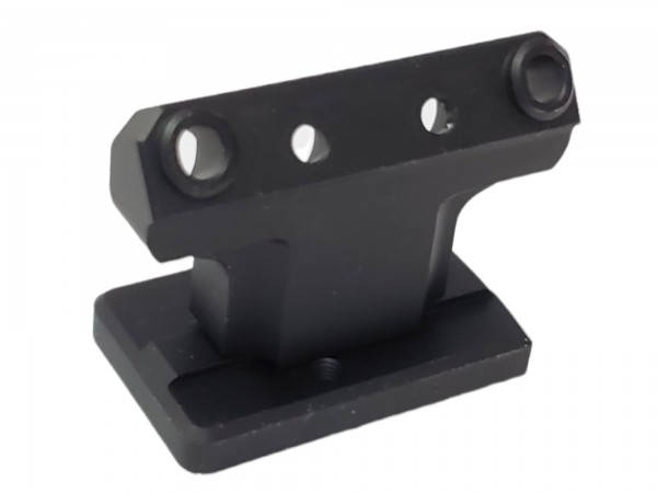 Unitie Style LPVO 30mm Scope Mount with 45 degree RMR Mount BK
