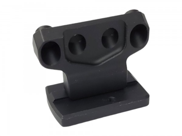 Unitie Style LPVO 30mm Scope Mount with 45 degree RMR Mount BK