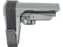 SBA3 Style Pistol Stabilizing Brace BK